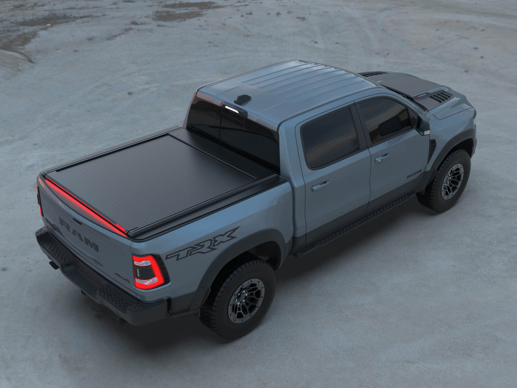 Tessera Roll+ Laderaumabdeckung "Basic" für Dodge Ram 2019+ long bed (1500 - 1500 TRX - 1500 CLASSIC) TESS 14241 ROLL black matt