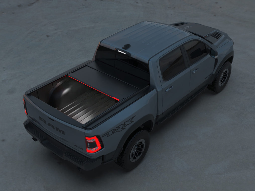 Tessera Roll+ Laderaumabdeckung "Basic" für Dodge Ram 2019+ long bed (1500 - 1500 TRX - 1500 CLASSIC) TESS 14241 ROLL black matt