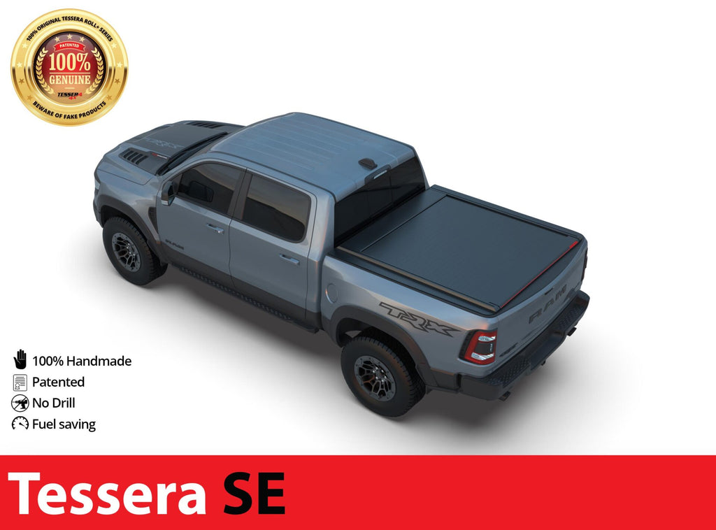 Laderaumabdeckung Tessera SE für Dodge Ram 2019+ long bed (1500 - 1500 TRX - 1500 CLASSIC) TESS 15241 SE black matt