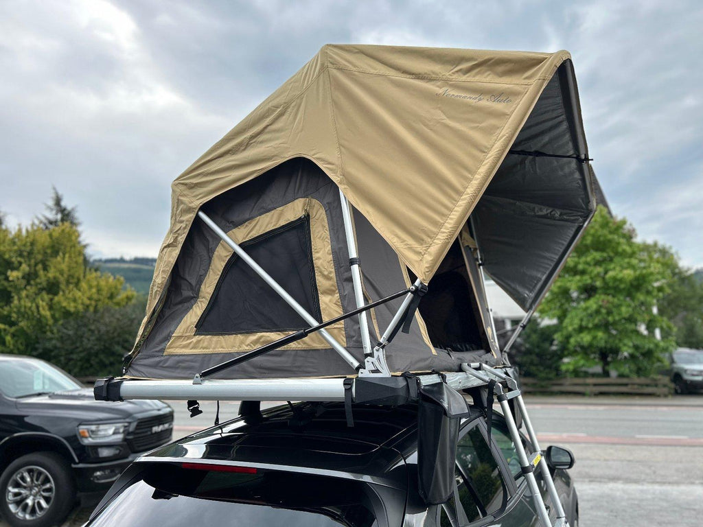 Dachzelt WildLand Normandy Sky Auto 140 mit Vorzelt