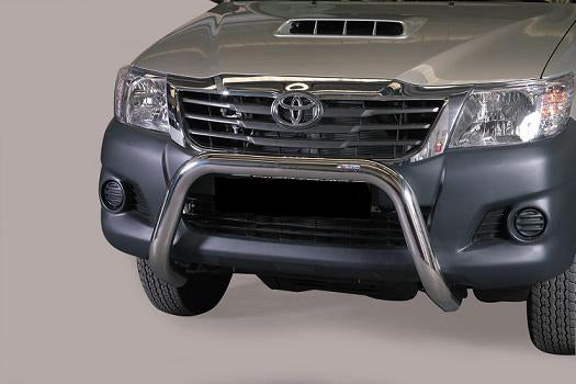 Front Bumper Guard Hilux Matte Black