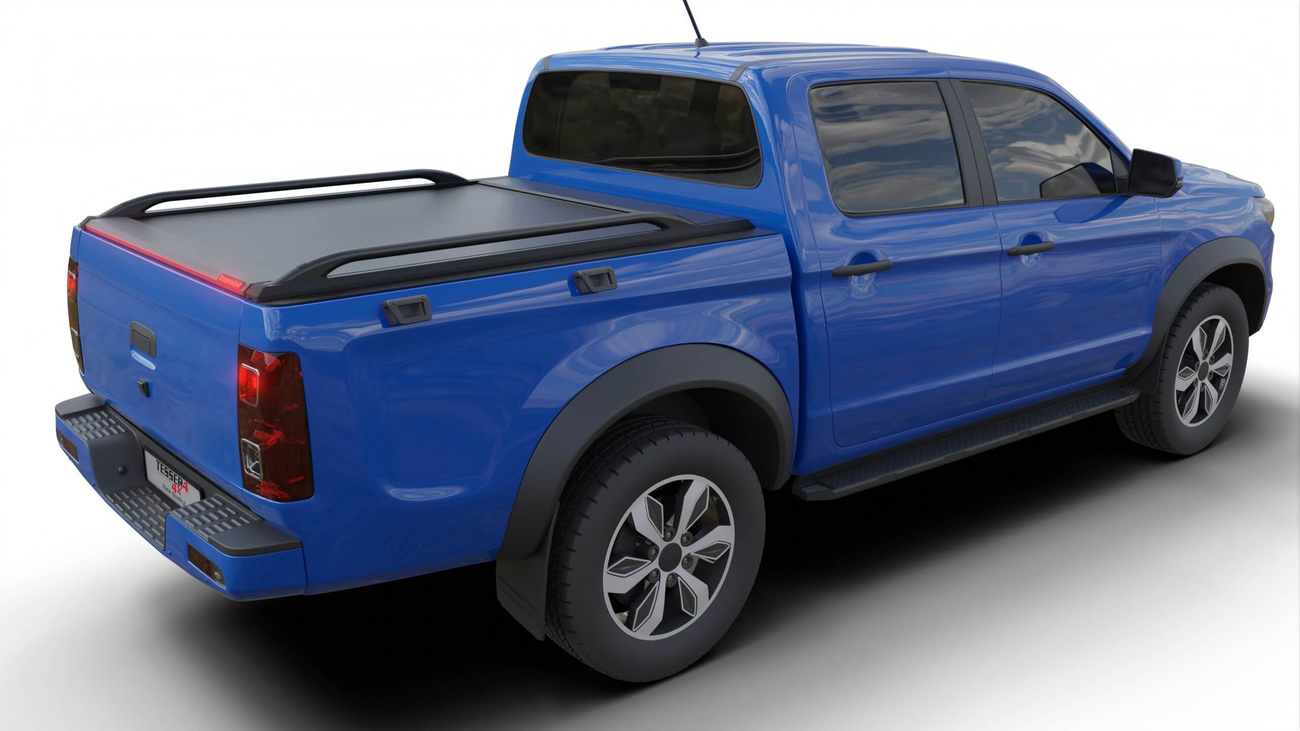 Tessera Roll+ Laderaumabdeckung "Basic" für Jac T8 PRO D/C Double Cab TESS 1423 ROLL black matt