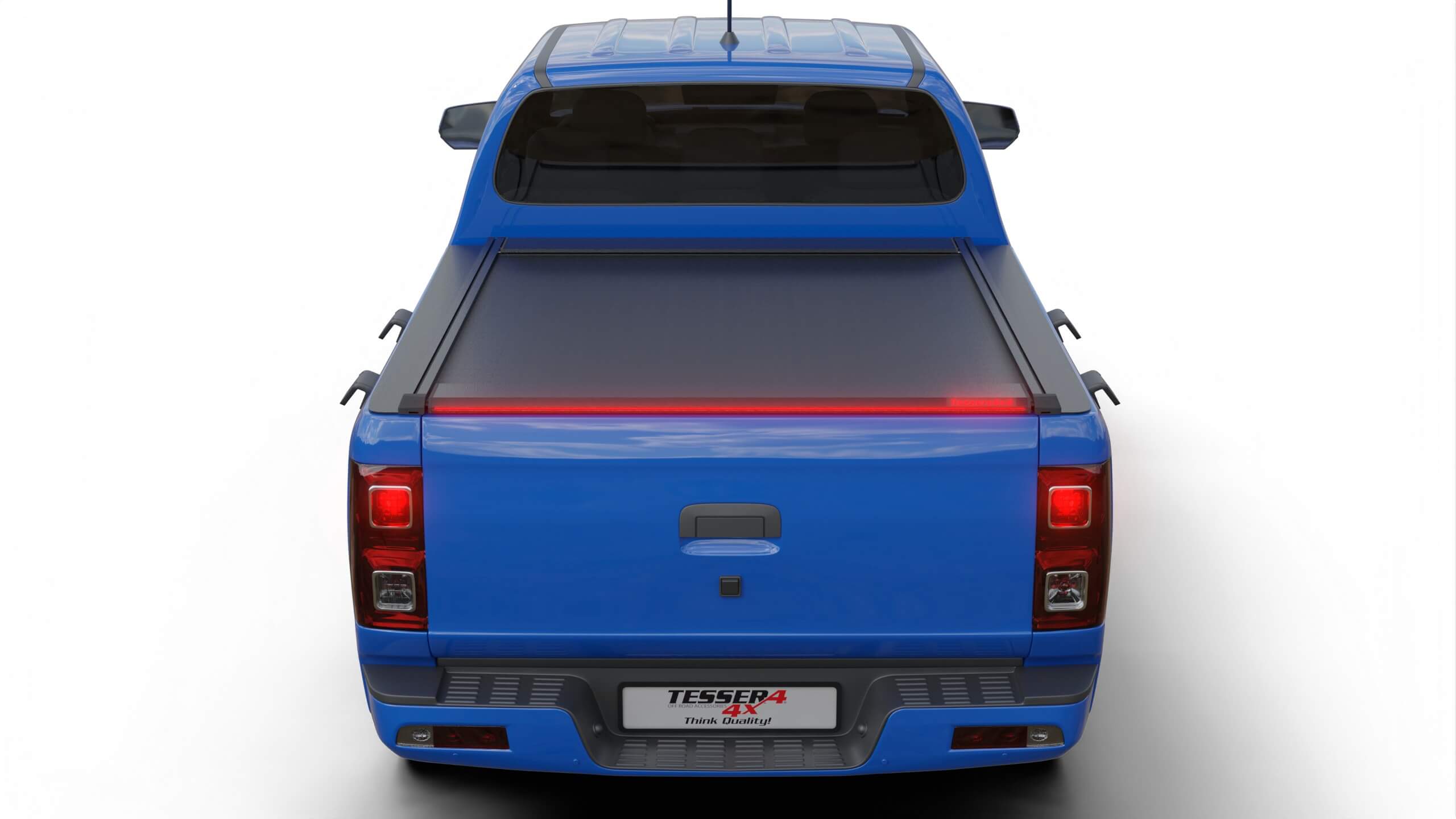 Tessera Roll+ Laderaumabdeckung "Basic" für Jac T8 PRO D/C Double Cab TESS 1423 ROLL black matt