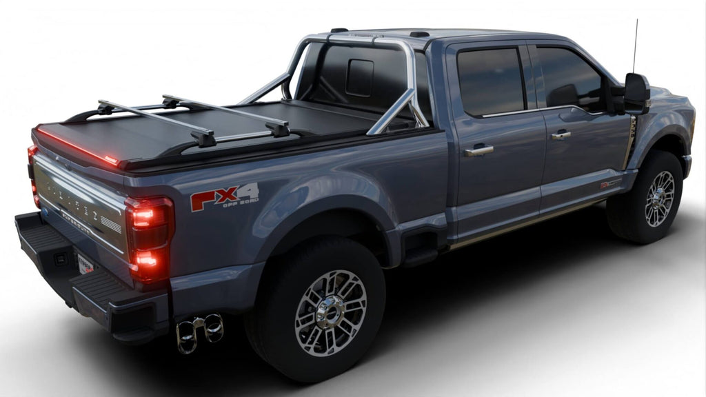 Tessera Roll+ Laderaumabdeckung "Basic" für FORD F-250 / F-350 2023+ 6.75 feet TESS 1432 ROLL black matt