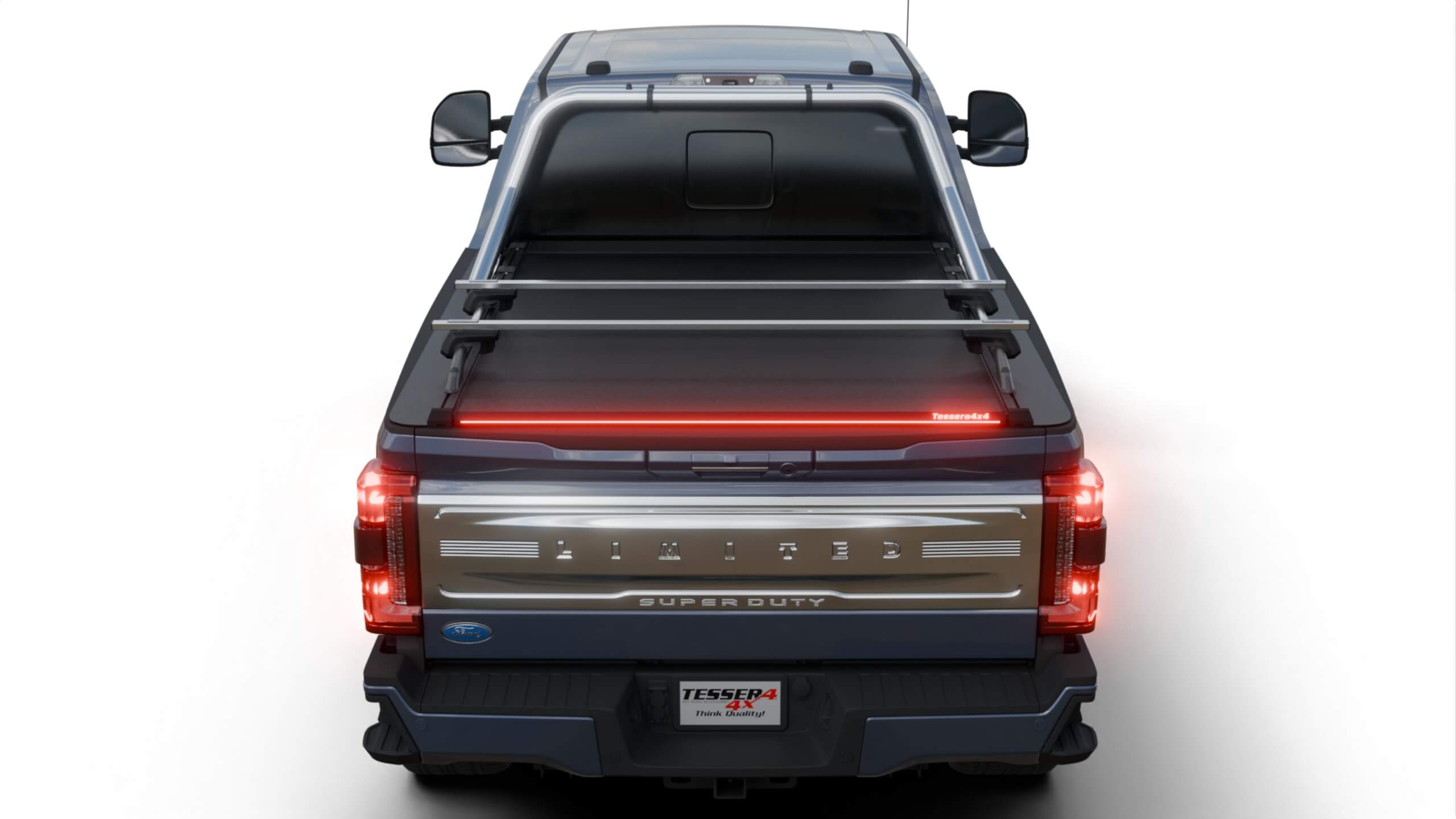 Tessera Roll+ Laderaumabdeckung "Basic" für FORD F-250 / F-350 2023+ 6.75 feet TESS 1432 ROLL black matt
