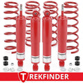 Höherlegungsfahrwerk TREKFINDER für SUZUKI Jimny II / +20 mm / härteverstellbar
