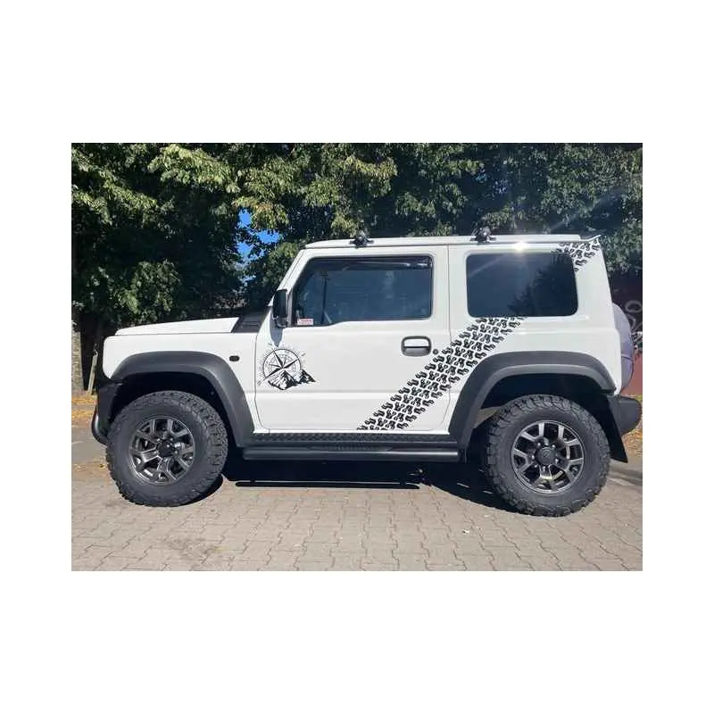 Höherlegungsfahrwerk TREKFINDER für SUZUKI Jimny II / +20 mm / härteverstellbar