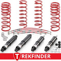 Höherlegungsfahrwerk TREKFINDER für SUZUKI Jimny II / +40 mm / härteverstellbar