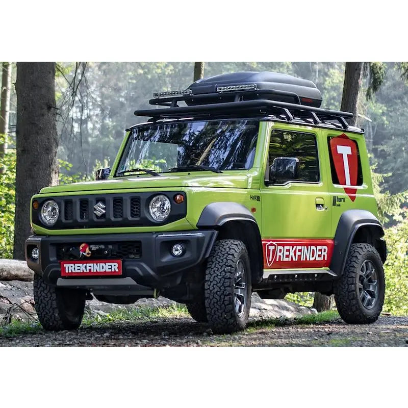 Höherlegungsfahrwerk TREKFINDER für SUZUKI Jimny II / +40 mm / härteverstellbar