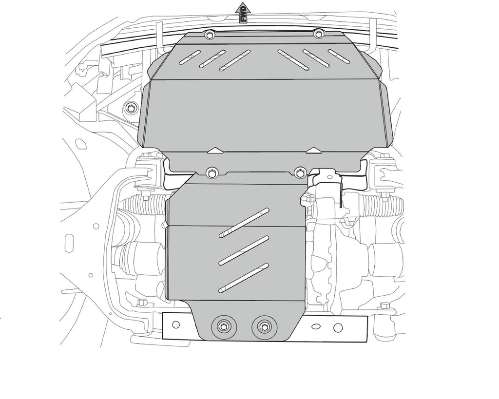 Unterfahrschutz Front Ford