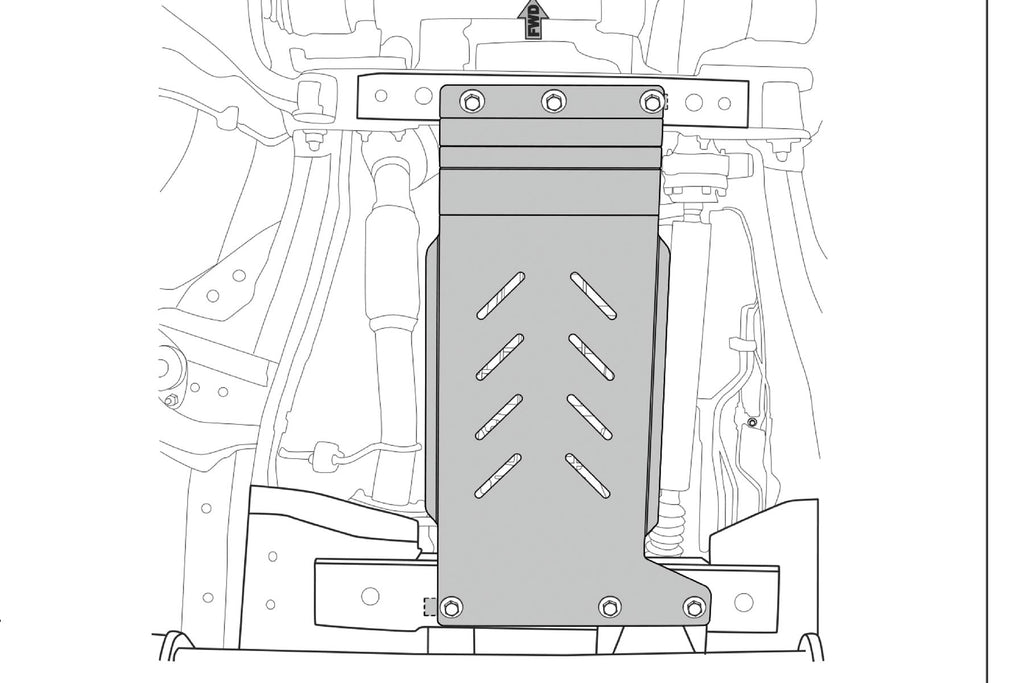Underbody protection center Ford