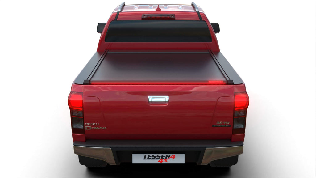 Tessera Roll+ Laderaumabdeckung "Basic" für ISUZU D-Max S/C Space Cab 2012-2020 TESS 1405 ROLL black matt