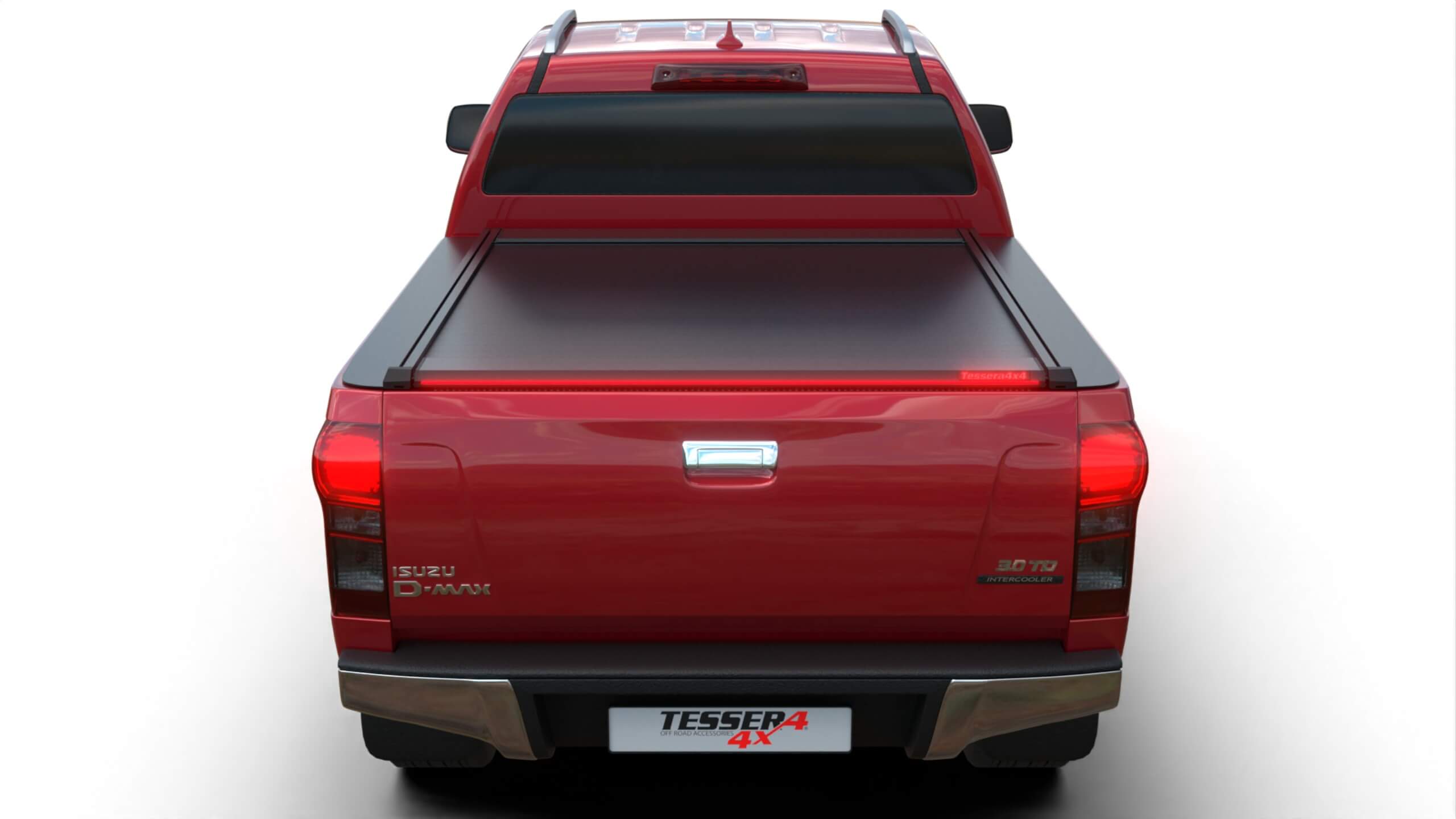 Tessera Roll+ Laderaumabdeckung "Basic" für ISUZU D-Max S/C Space Cab 2012-2020 TESS 1405 ROLL black matt