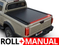 Tessera Roll+ Laderaumabdeckung "Basic" für Jac T9 EV 2025+ D/C Double Cab TESS 1444 ROLL black matt
