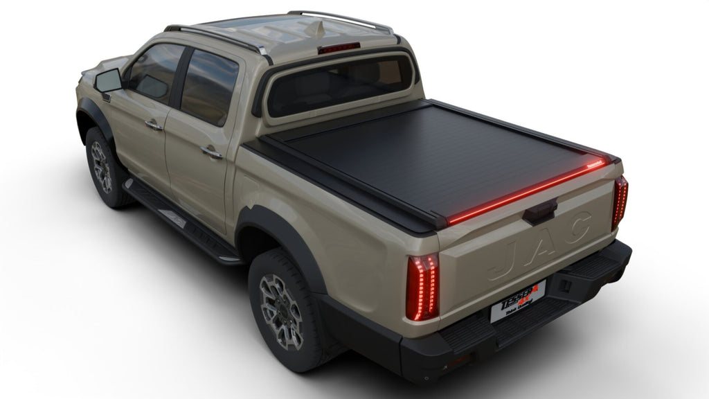Tessera Roll+ Laderaumabdeckung "Basic" für Jac T9 EV 2025+ D/C Double Cab TESS 1444 ROLL black matt