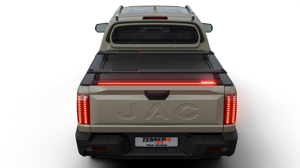 Tessera Roll+ Laderaumabdeckung "Basic" für Jac T9 EV 2025+ D/C Double Cab TESS 1444 ROLL black matt