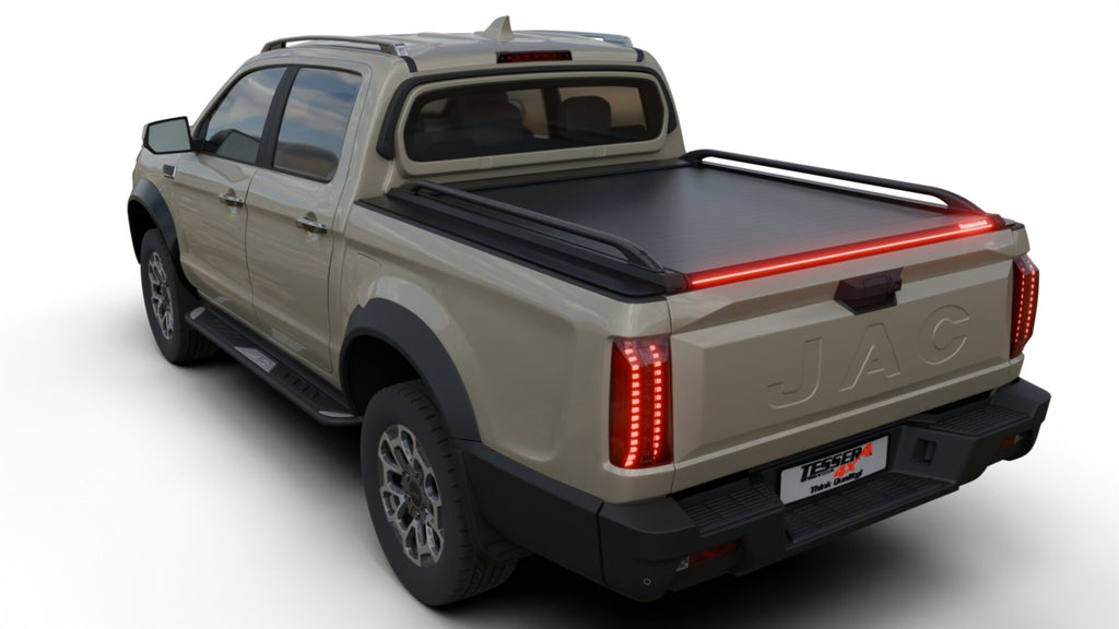 Tessera Roll+ Laderaumabdeckung "Basic" für Jac T9 EV 2025+ D/C Double Cab TESS 1444 ROLL black matt