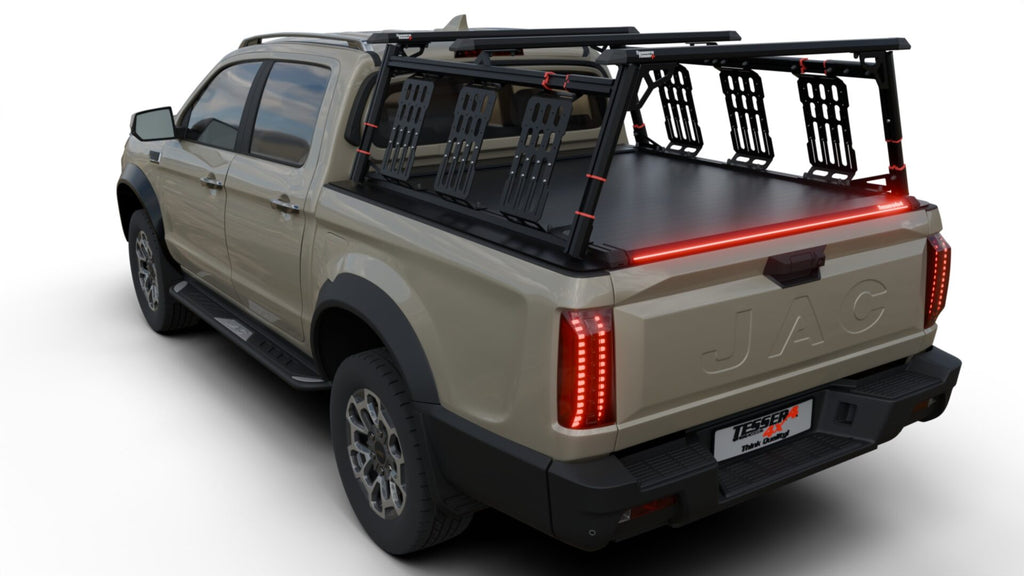 Tessera Roll+ Laderaumabdeckung "Basic" für Jac T9 EV 2025+ D/C Double Cab TESS 1444 ROLL black matt