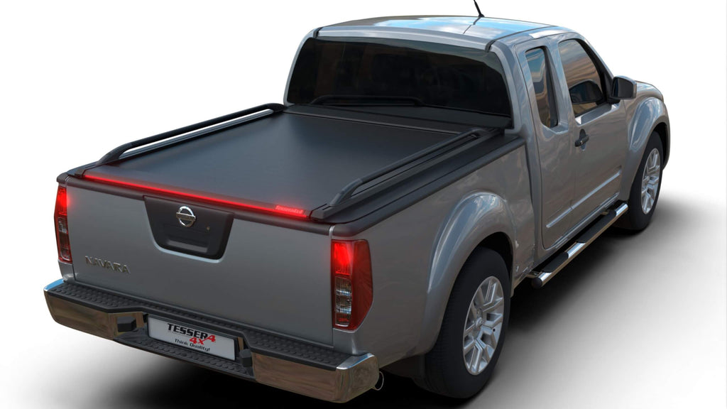 Tessera Roll+ Laderaumabdeckung "Basic" für Nissan Navara D40 Extrakabine TESS 1403 ROLL black matt