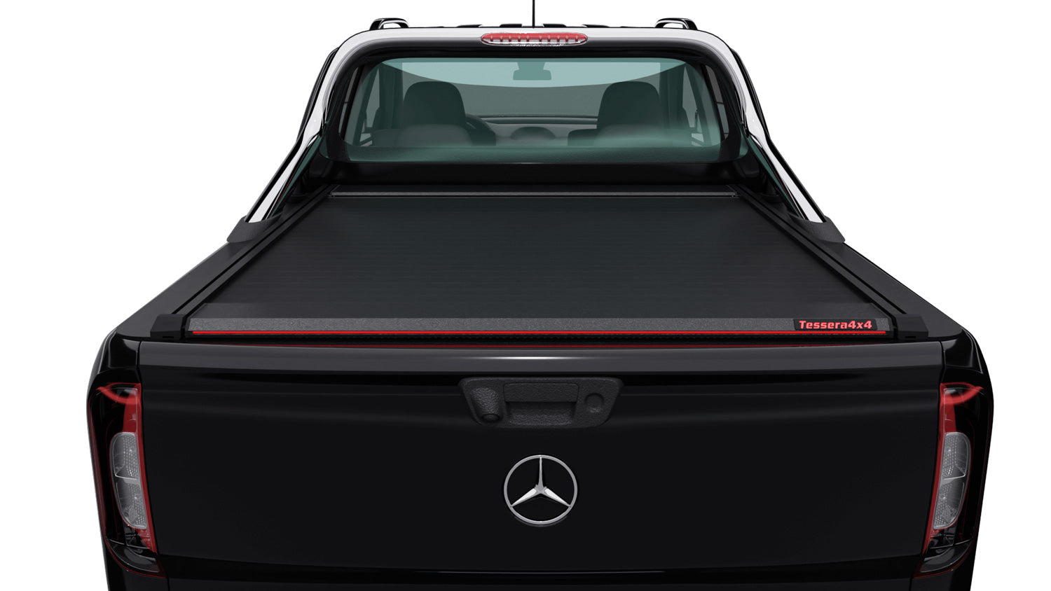 Laderaumabdeckung Tessera SE für Mercedes X-Klasse 2021+ D/C mit OEM Rollbar TESS 15191 SE black matt
