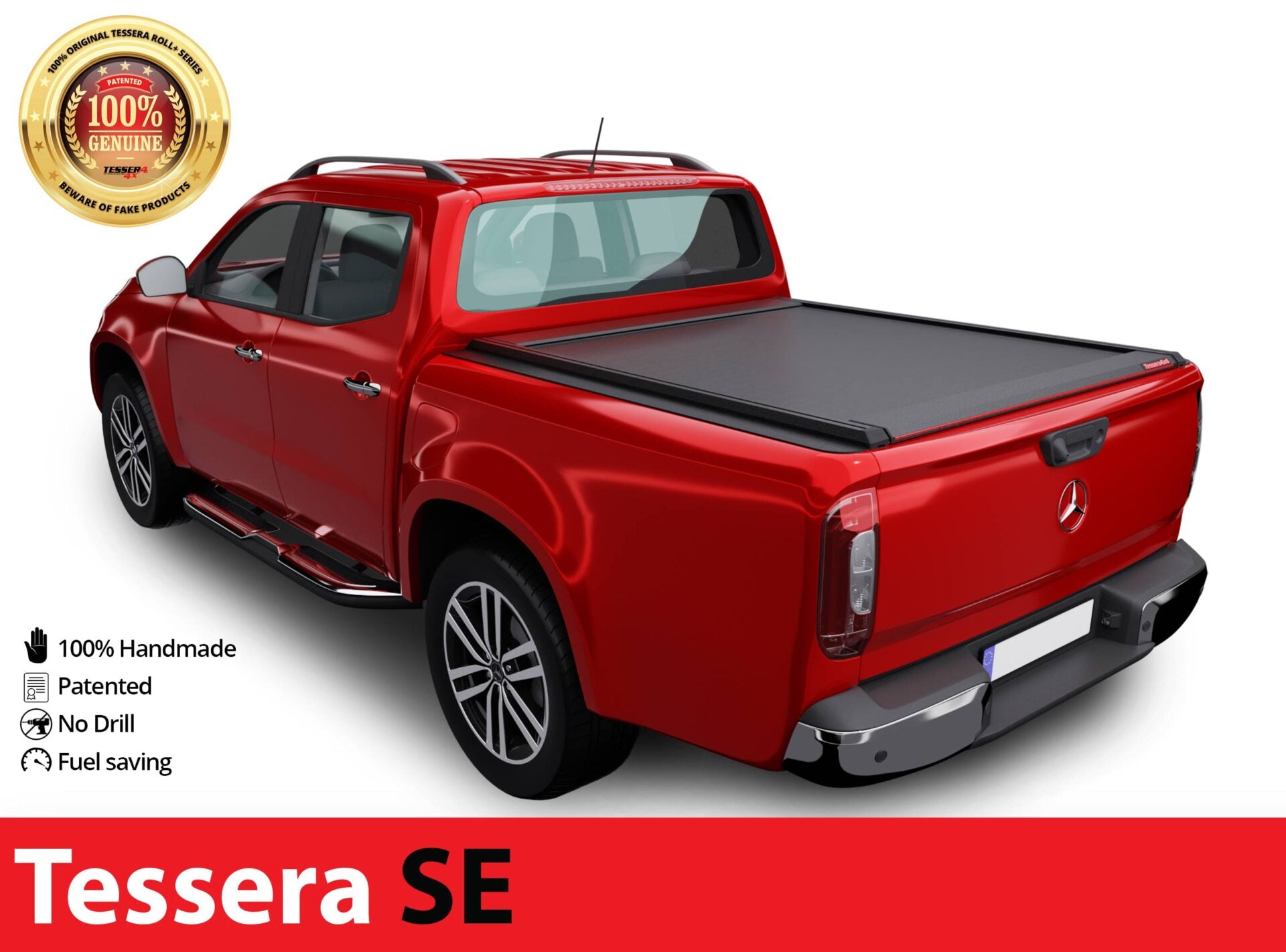 Laderaumabdeckung Tessera SE für Mercedes X-Klasse 2021+ D/C TESS 1519 SE black matt