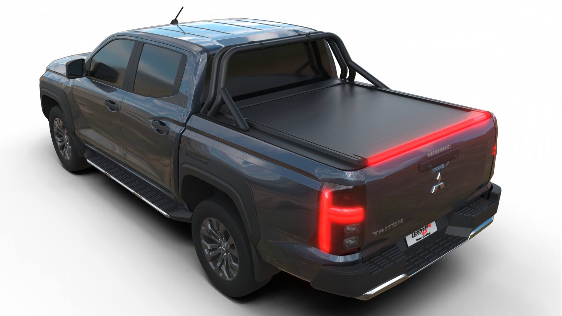 Tessera Roll+ Laderaumabdeckung "Basic" für Mitsubishi L200 Triton 2024+ D/C TESS 1442 ROLL black matt