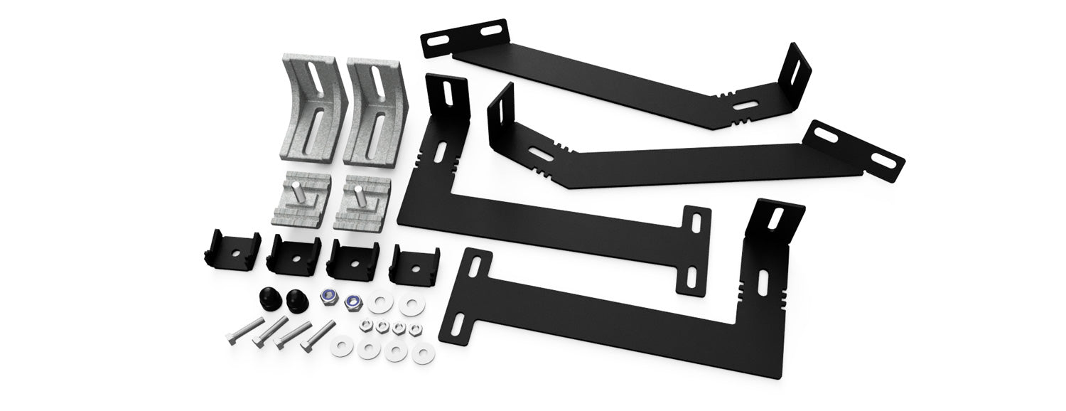 Schwerlast-Montagesatz für Isuzu D-max 2021+ double cab Tessera4x4 Laderaumabdeckungen