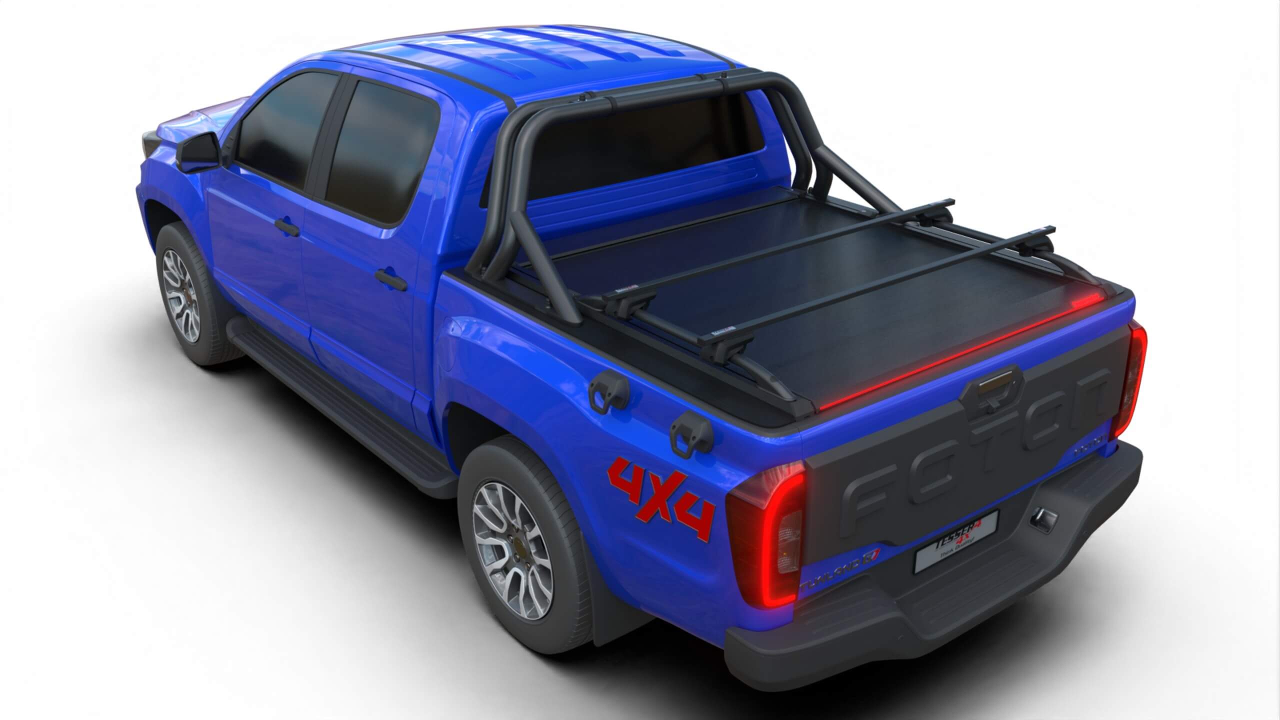Tessera Roll+ Laderaumabdeckung "Basic" für Foton Tunland G7 2019+ TESS 1440 ROLL black matt