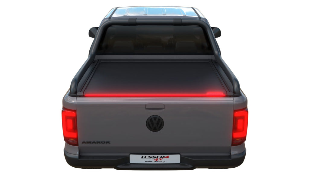 Tessera Roll+ Laderaumabdeckung "Basic" für Volkswagen Amarok Canyon 2010-2022 D/C Double Cab TESS 1401 ROLL black matt