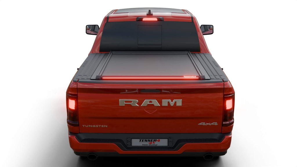 Tessera Roll+ Laderaumabdeckung "Basic" für Dodge Ram RamBox 2019+ short bed (1500 - 1500 TRX - 1500 CLASSIC) TESS 14240 ROLL black matt