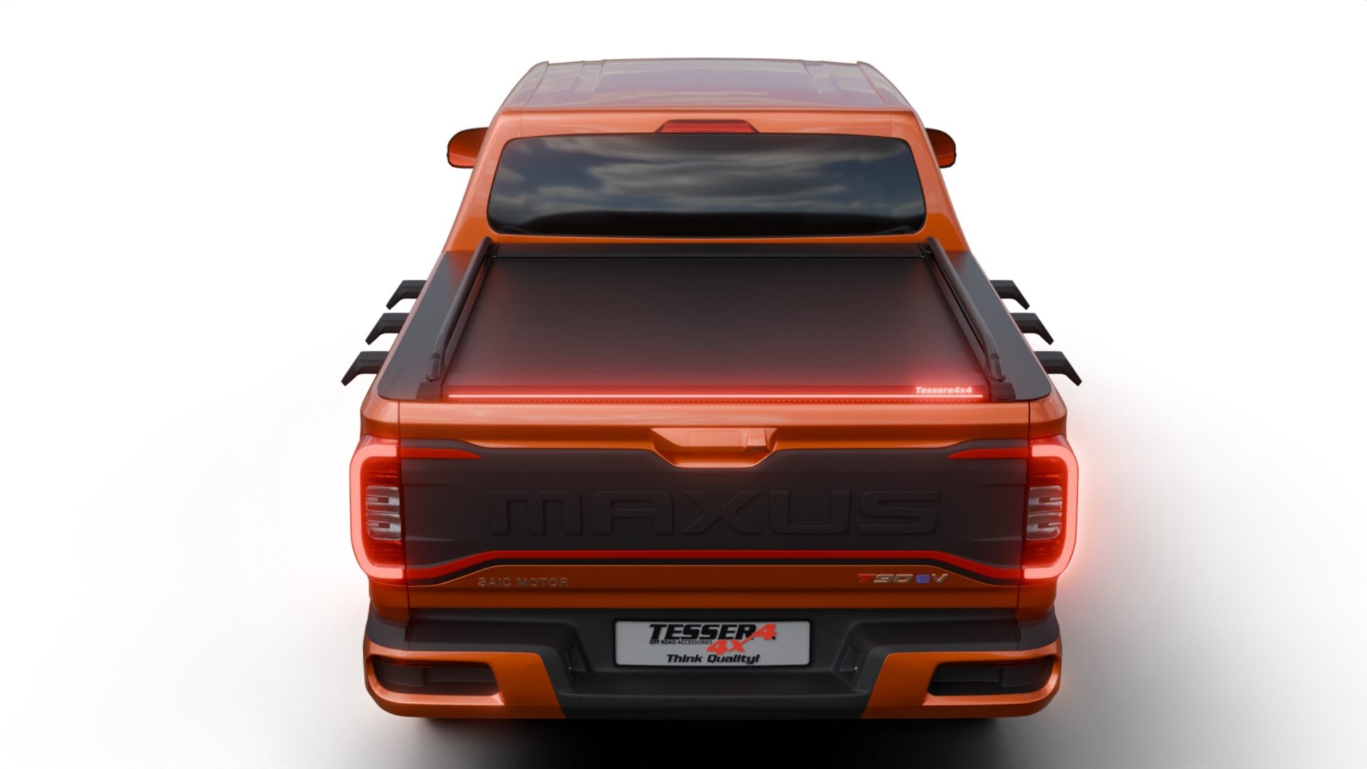Tessera Roll+ Laderaumabdeckung "Basic" für Maxus T60 / T90 EV D/C Double Cab TESS 1445 ROLL black matt