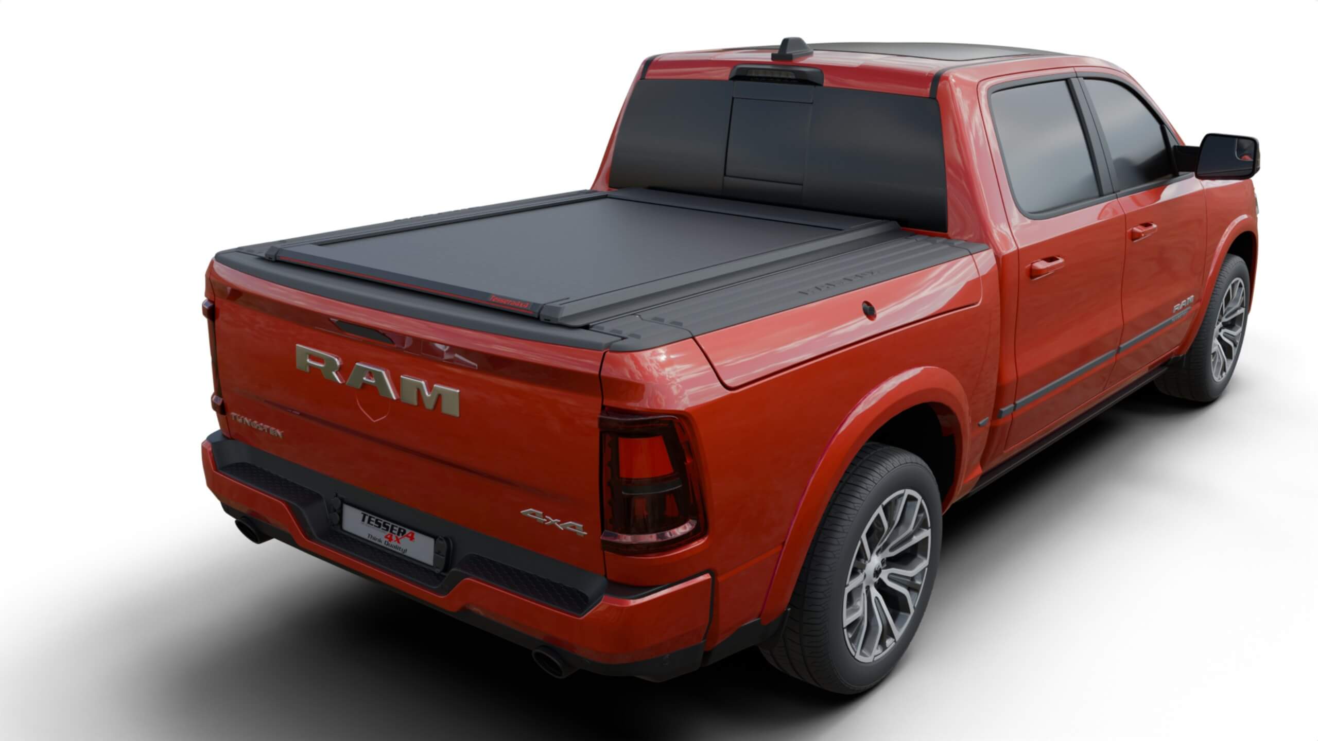 Laderaumabdeckung Tessera SE für Dodge Ram RamBox 2019+ short bed (1500 - 1500 TRX - 1500 CLASSIC) TESS 15240 SE black matt