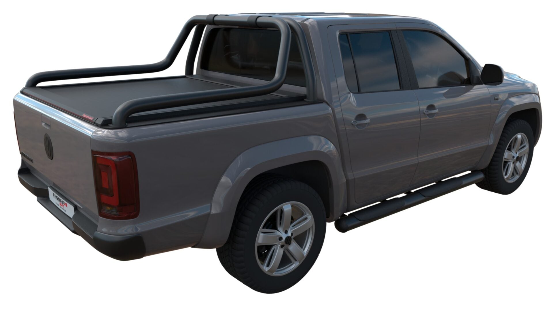 Laderaumabdeckung Tessera SE für Volkswagen Canyon 2010-2022 D/C Double Cab TESS 1501 ROLL black matt