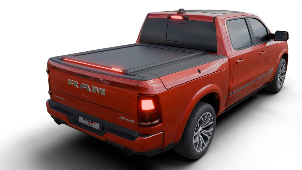 Tessera Roll+ Laderaumabdeckung "Basic" für Dodge Ram RamBox 2019+ short bed (1500 - 1500 TRX - 1500 CLASSIC) TESS 14240 ROLL black matt