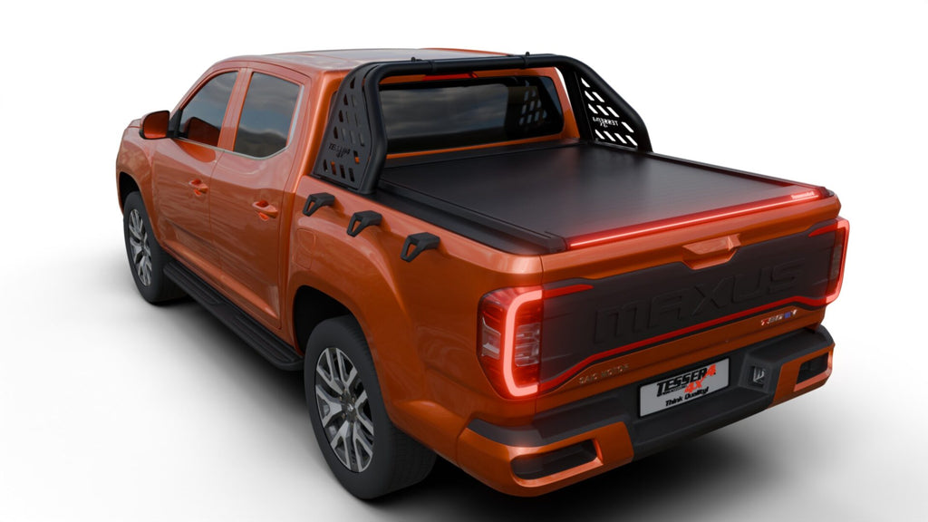 Tessera Roll+ Laderaumabdeckung "Basic" für Maxus T60 / T90 EV D/C Double Cab TESS 1445 ROLL black matt