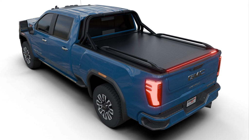 Tessera Roll+ Laderaumabdeckung "Basic" für GMC Sierra 2500 / 3500 HD 2020+ 8.2 feet TESS 14371 ROLL black matt
