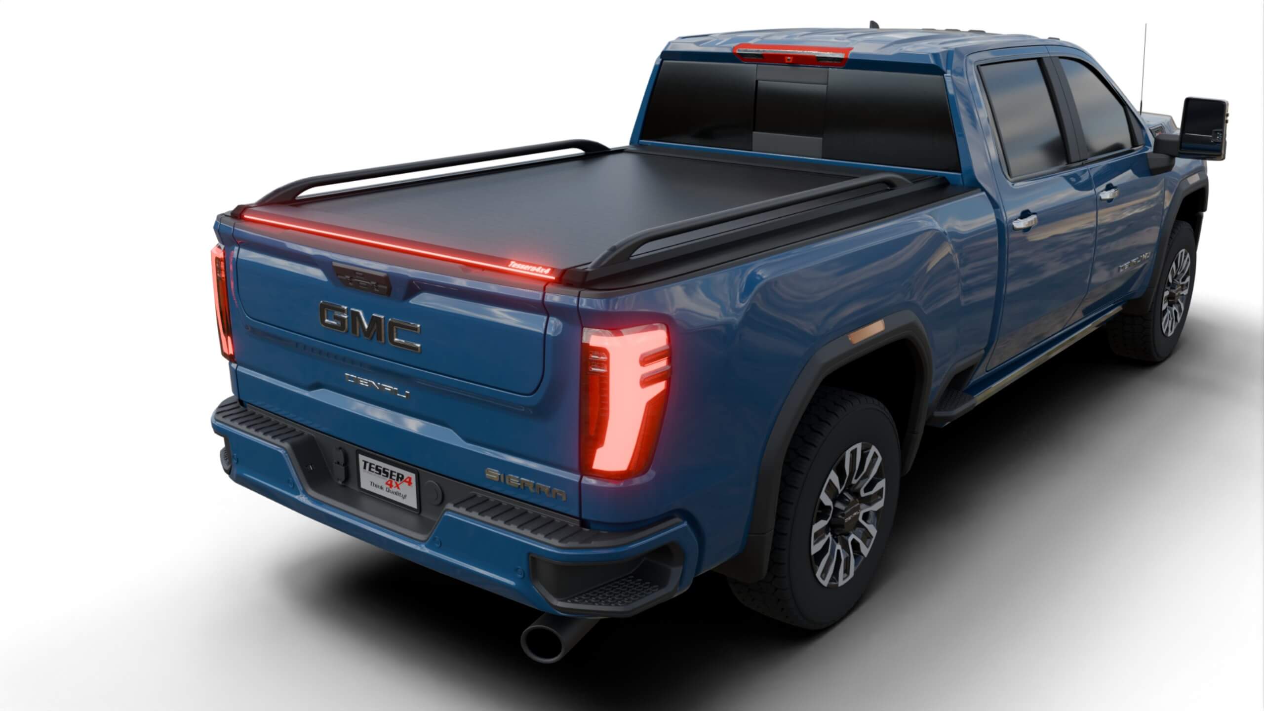 Tessera Roll+ Laderaumabdeckung "Basic" für GMC Sierra 2500 / 3500 HD 2020+ 6.9 feet TESS 1437 ROLL black matt