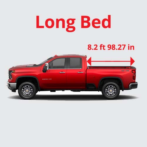 Laderaumabdeckung Tessera SE für Chevrolet Silverado 2500 / 3500 HD 2020+ 8.2 feet TESS 15361 SE black matt