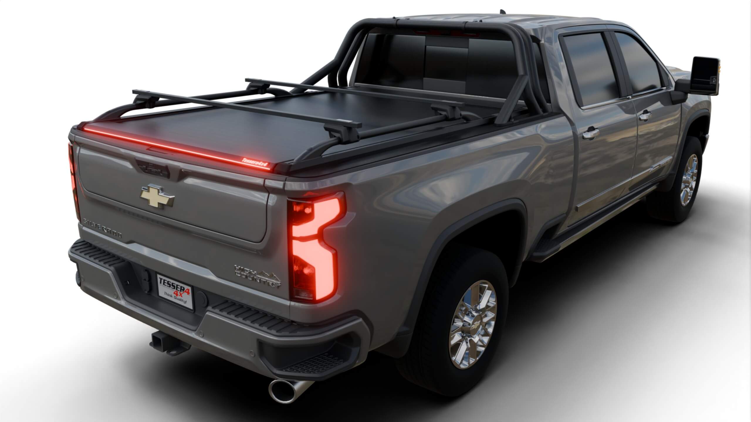 Tessera Roll+ Laderaumabdeckung "Basic" für Chevrolet Silverado 2500 / 3500 HD 2020+ 6.9 feet TESS 1436 ROLL black matt