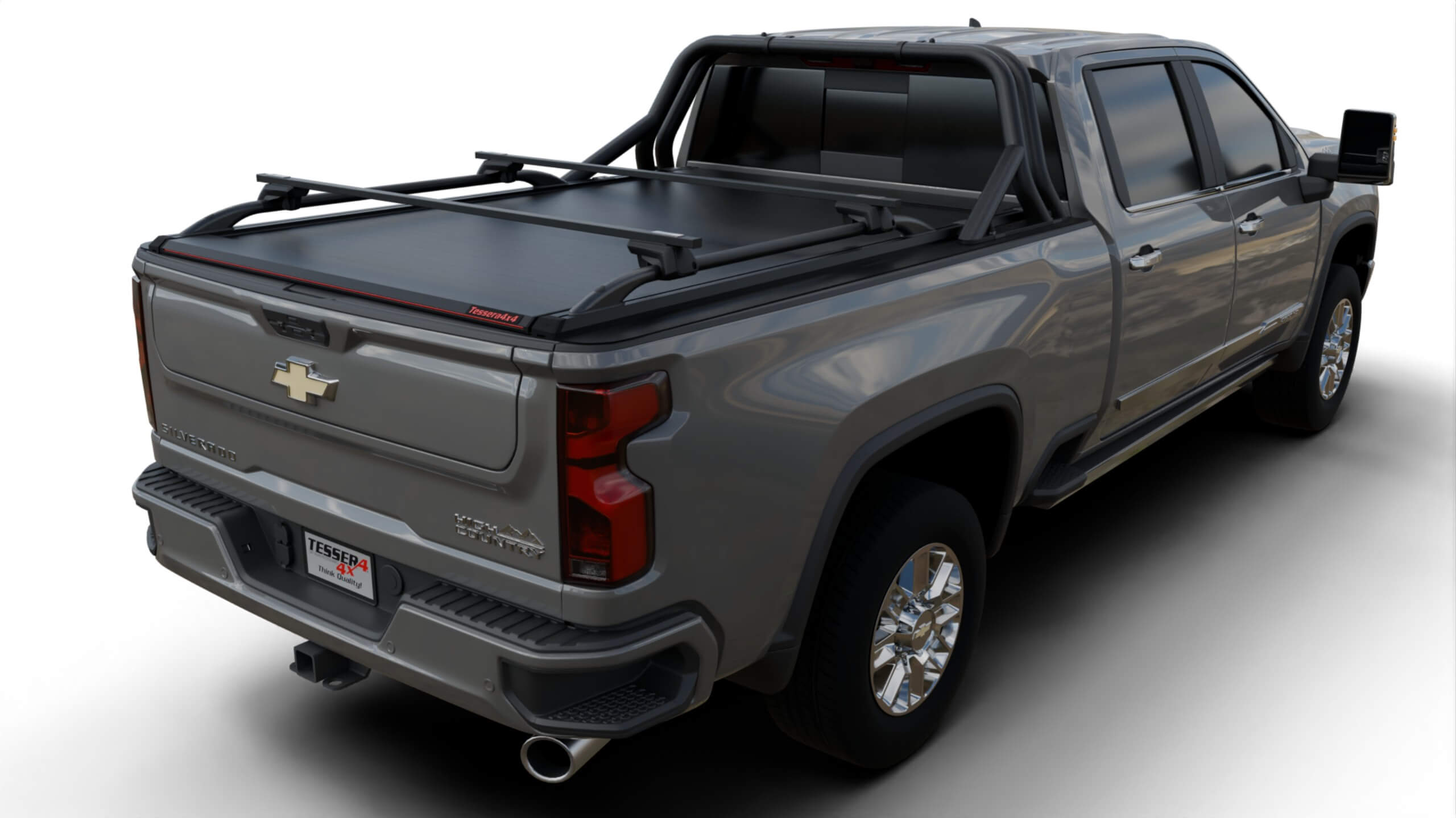 Laderaumabdeckung Tessera SE für Chevrolet Silverado 2500 / 3500 HD 2015-2019 6.6 feet TESS 1548 SE black matt