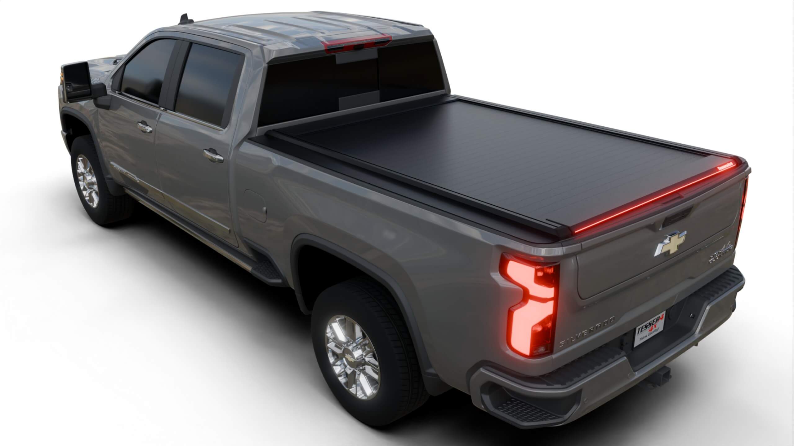 Tessera Roll+ Laderaumabdeckung "Basic" für Chevrolet Silverado 2500 / 3500 HD 2020+ 6.9 feet TESS 1436 ROLL black matt