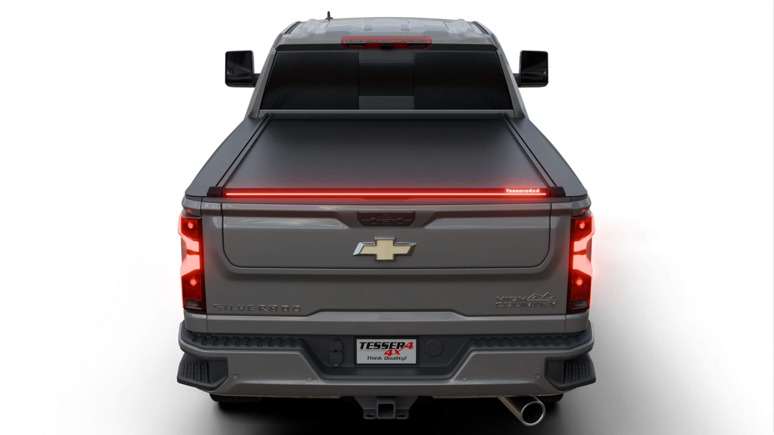 Tessera Roll+ Laderaumabdeckung "Basic" für Chevrolet Silverado 2500 / 3500 HD 2020+ 6.9 feet TESS 1436 ROLL black matt