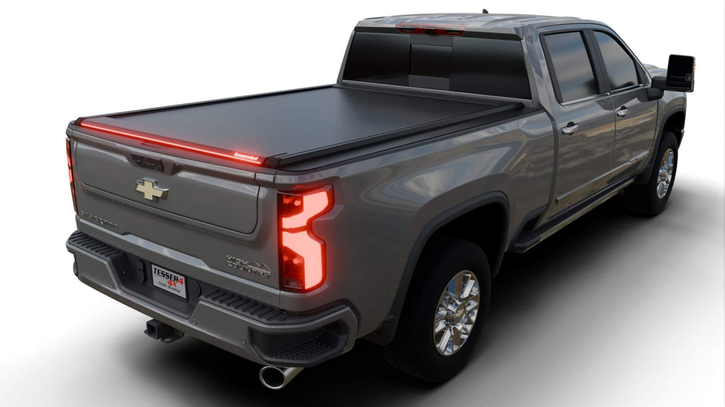 Tessera Roll+ Laderaumabdeckung "Basic" für Chevrolet Silverado 2500 / 3500 HD 2015-2019 6.6 feet TESS 1448 ROLL black matt