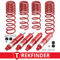 Sportfahrwerk TREKFINDER für SUZUKI Jimny II +5/10 mm / härteverstellbar