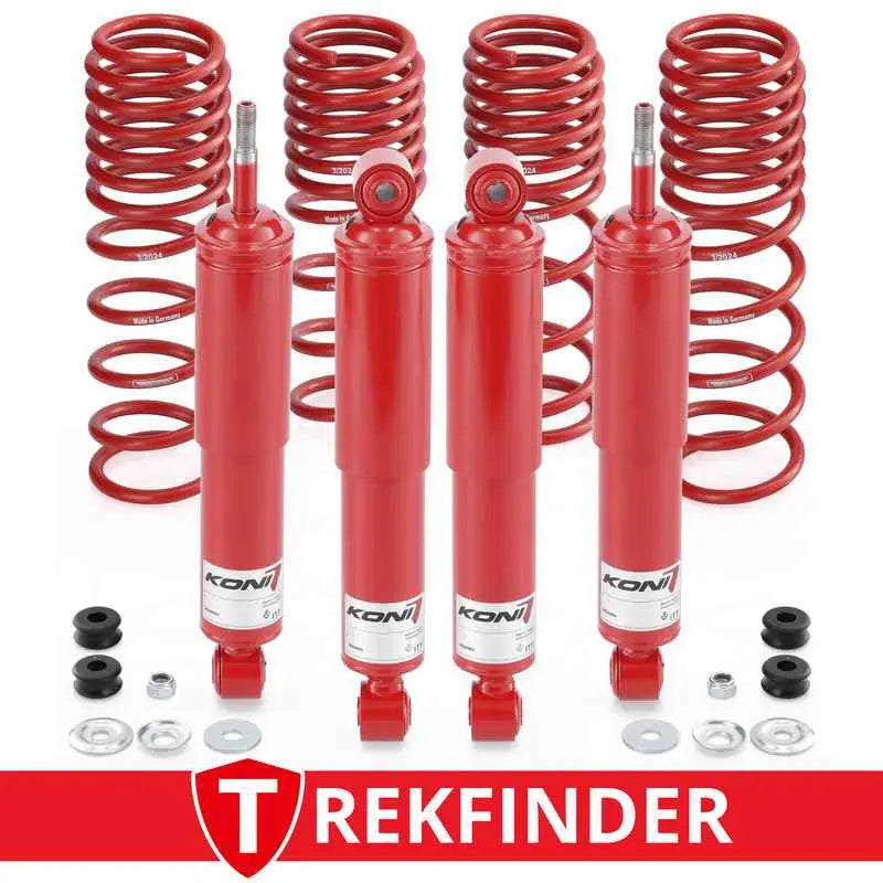 Sportfahrwerk TREKFINDER für SUZUKI Jimny II +5/10 mm / härteverstellbar