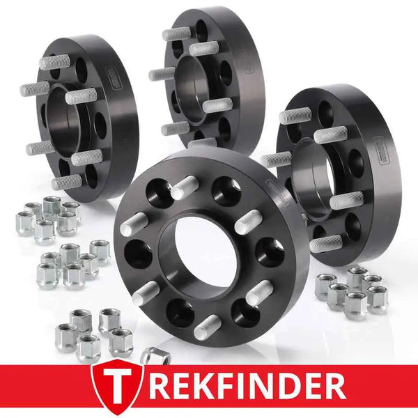 Spurverbreiterungssatz TREKFINDER für INEOS Grenadier + 66 mm Aluminium schwarz eloxiert