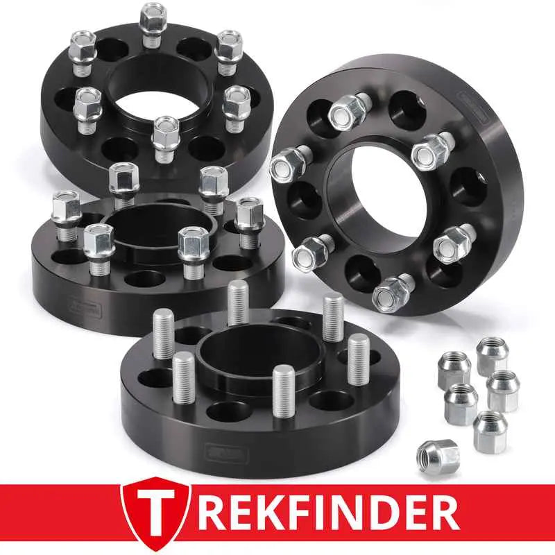 Spurverbreiterungssatz TREKFINDER für INEOS Grenadier + 66 mm Aluminium schwarz eloxiert