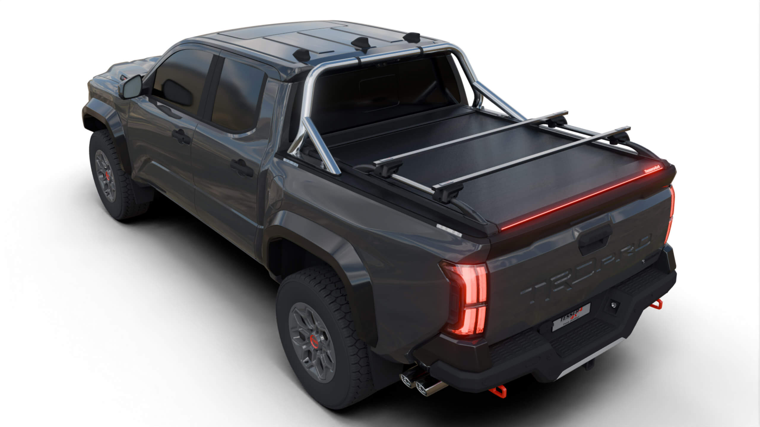 Tessera Roll+ Laderaumabdeckung "Basic" für Toyota Tacoma 5 feet 2024+ D/C TESS 1433 ROLL black matt