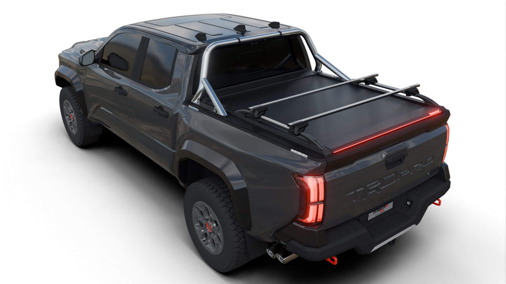 Tessera Roll+ Laderaumabdeckung "Basic" für Toyota Tacoma 6 feet 2024+ TESS 14331 ROLL black matt