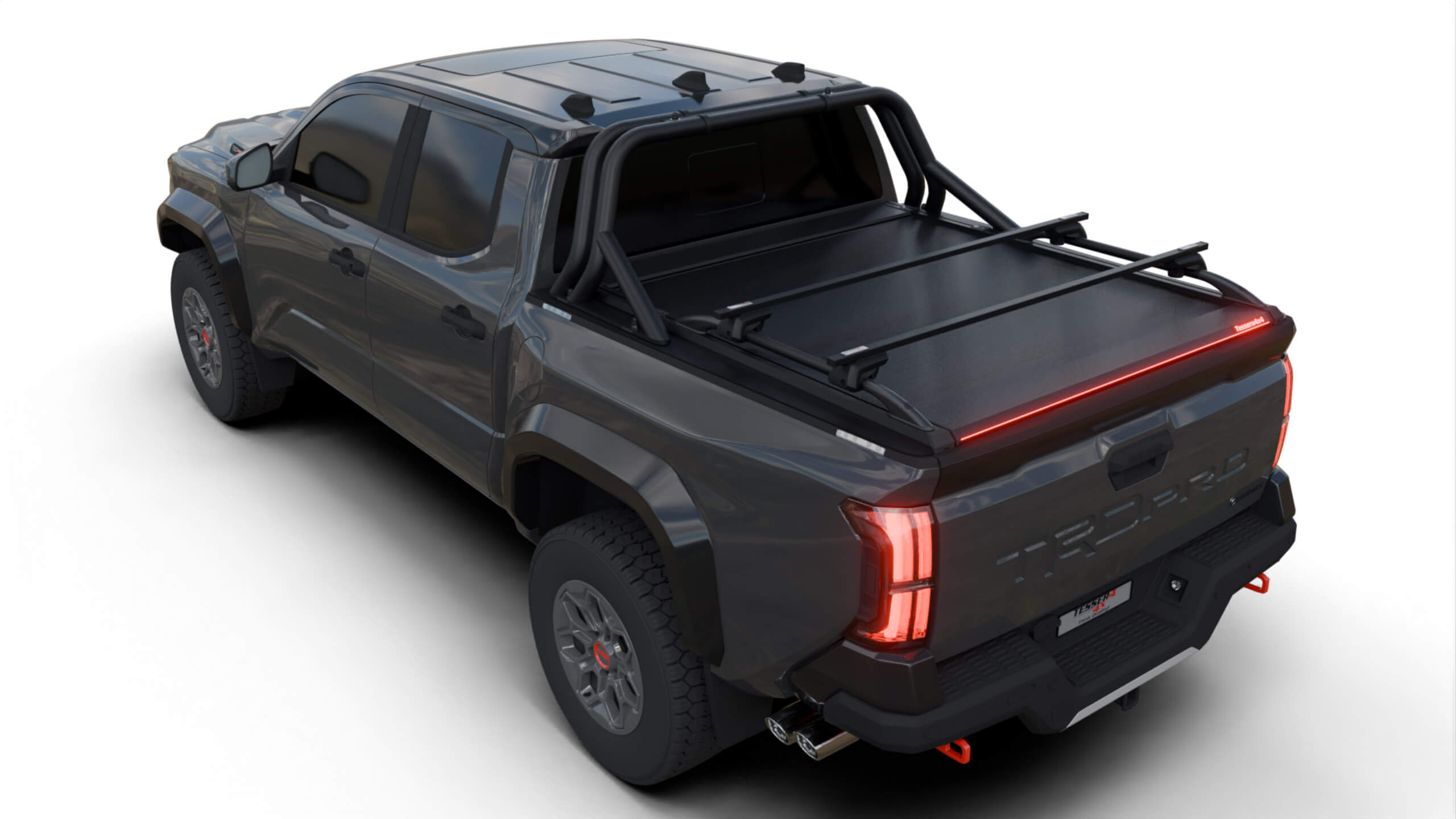 Tessera Roll+ Laderaumabdeckung "Basic" für Toyota Tacoma 5 feet 2024+ D/C TESS 1433 ROLL black matt